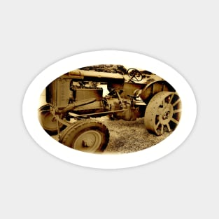 Vintage Tractor Magnet