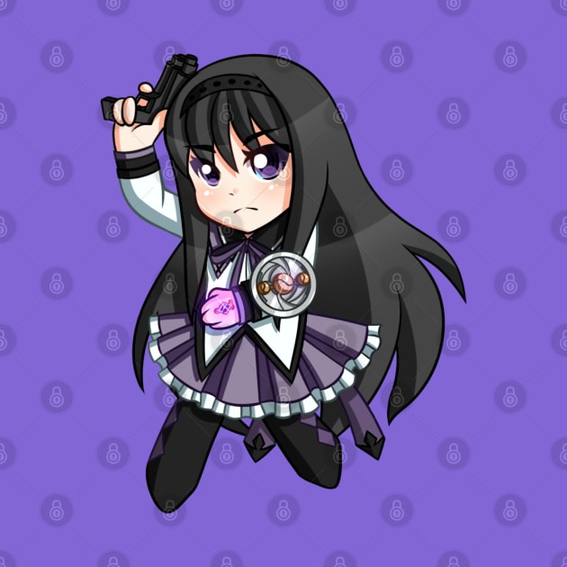 Homura Akemi by colorful-kitten