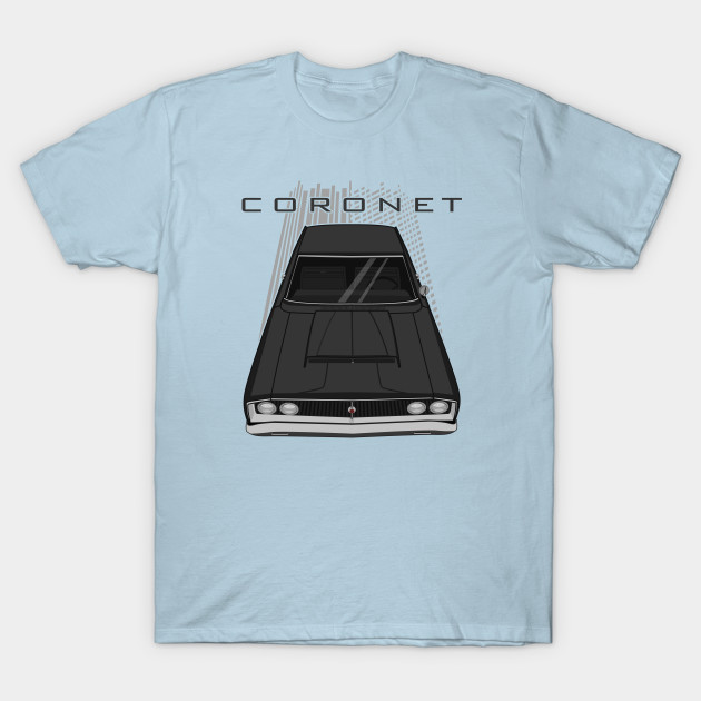 Disover Dodge Coronet 1968 - black - Dodge Coronet 1968 Black - T-Shirt