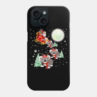 Funny Koala TShirt Christmas Tee For Koala Bear Lover Phone Case