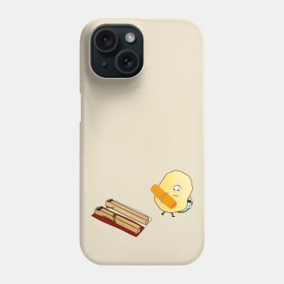 just frying on the beach (cute potato and french fries pun) Phone Case