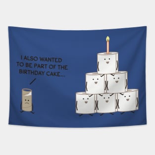 I also wanted to be part of the birthday cake Tapestry