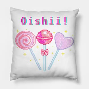 Kawaii Pixel Oishii Dream Lollipop Pillow