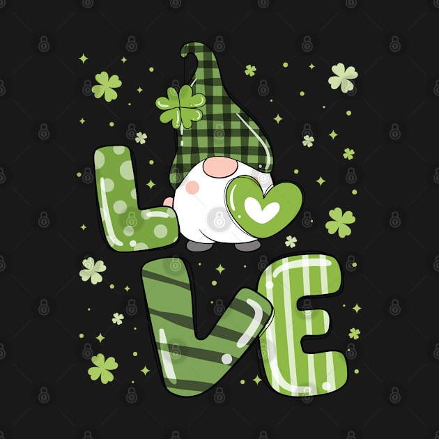 love st patrick's day with gnome by Riyadkhandaker