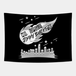 Playoffs Jimmy Buckets BLACK&WHITE Tapestry