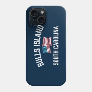 Bulls Island South Carolina SC USA Flag Patriotic Phone Case