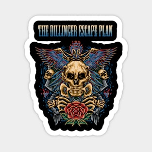 DILLINGER ESCAPE BAND XMAS Magnet