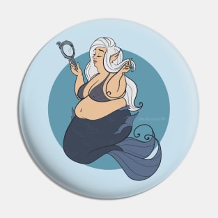 Spectral Mermaid Pin