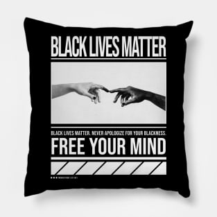 Black Lives Matter | Free Your Mind Pillow