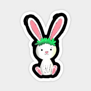 Cute Easter Bunny Magnet