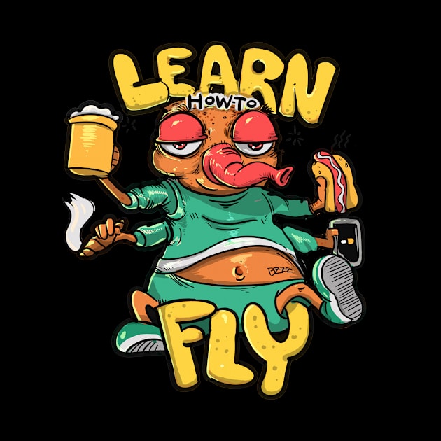 Learn How to Fly by thegeekygnome