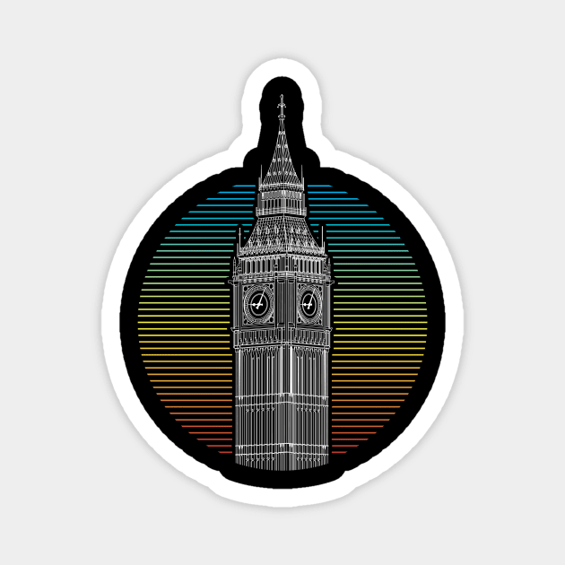 london big ben Magnet by kangkoeng