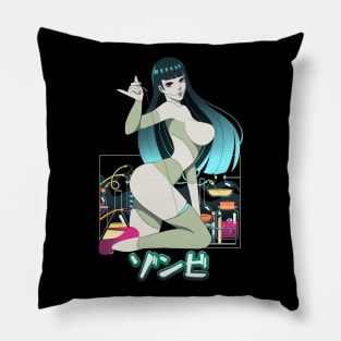 Zombie Girl Pillow