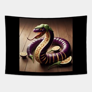 Snake Vegetables Tapestry