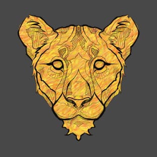 Lioness  Yellow T-Shirt