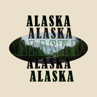 Denali Parks Highway Alaska T-Shirt
