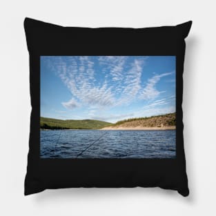 Salmon Fishing Weather Pillow