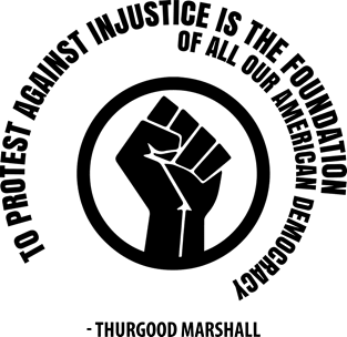 To Protest is the Foundation of American Democracy. Protest Resist Shirts and Hoodies Magnet