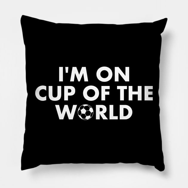 World Cup 2022 Pillow by TheBlackSheep