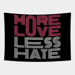 more love less hate Tapestry