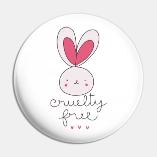 cruelty free logo Pin