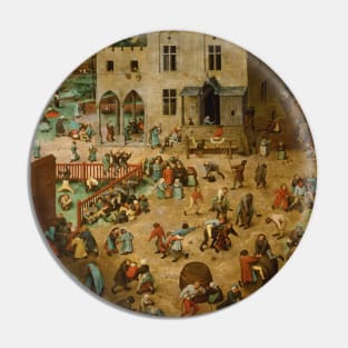 Children's Games by Pieter Bruegel the Elder Pin