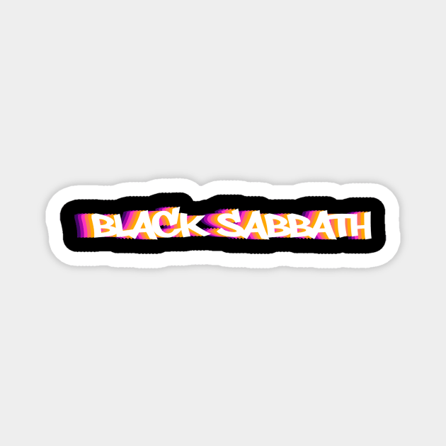 black sabath Magnet by Birdkids