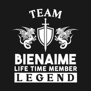 Bienaime Name T Shirt - Bienaime Life Time Member Legend Gift Item Tee T-Shirt