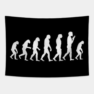 Funny Evolution Theory Humor Tapestry