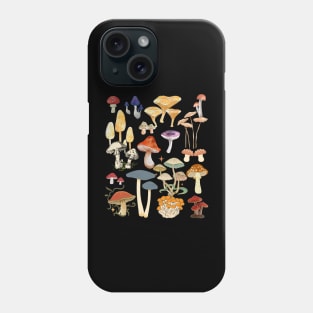 Vintage mushroom Phone Case