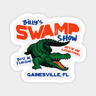 Billy's Swamp Show // Gator Cartoon Magnet