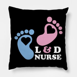 Cute Labor and Delivery Nurse Pillow