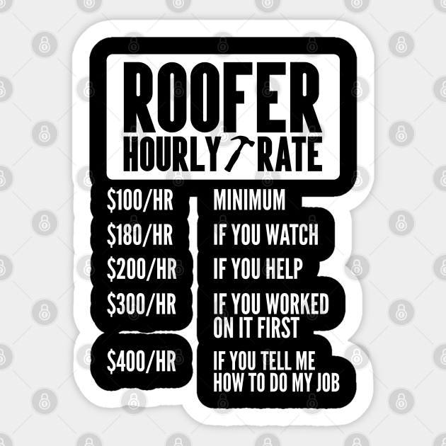 funny roofing shirts