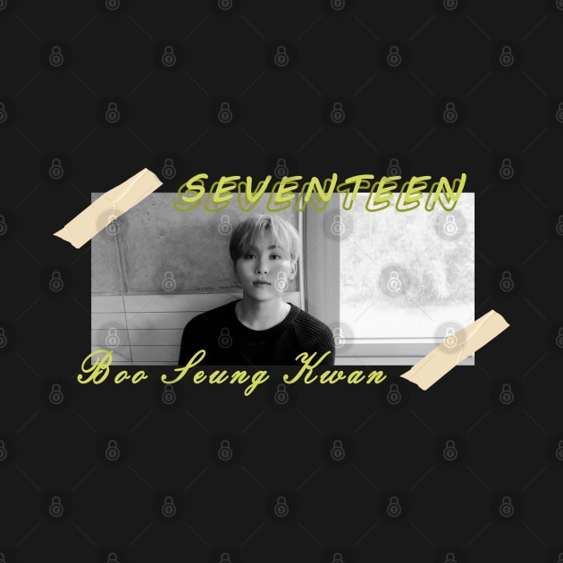 Kpop Design Seungkwan Seventeen by Design Kpop Aesthetic Store