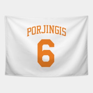 Kristaps Porzingis Boston Celtics Tapestry