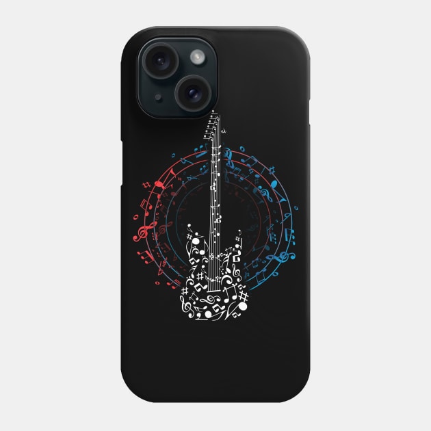 Music Guitar Phone Case by shirtsyoulike