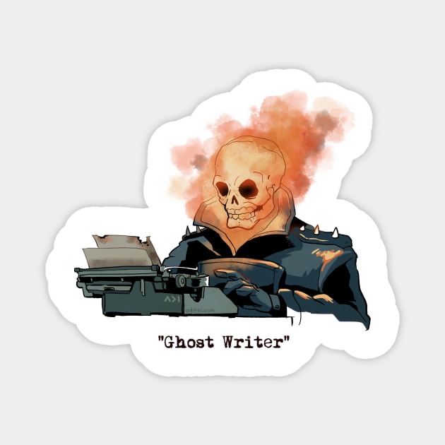 Ghost Writer Magnet by adifitri