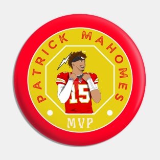 PATRICK MAHOMES MVP CHIEFS KANSAS CITY Pin