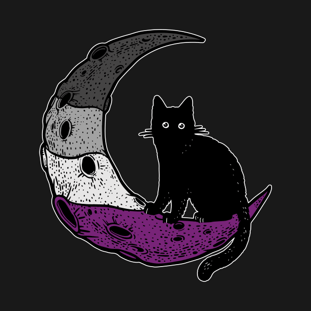 Asexual Moon Cat by Psitta