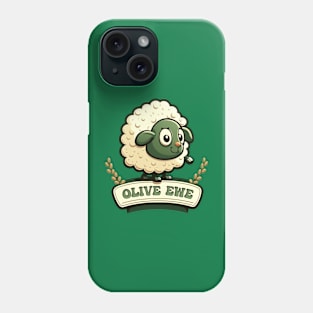 I Love You (Olive Ewe) Phone Case