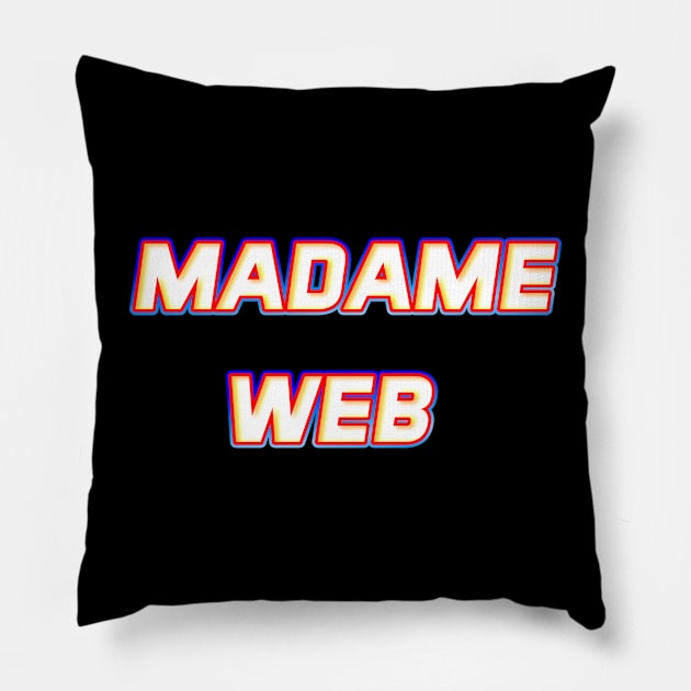 Madame Web Pillow by Fly Beyond