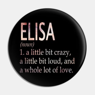 Elisa Girl Name Definition Pin