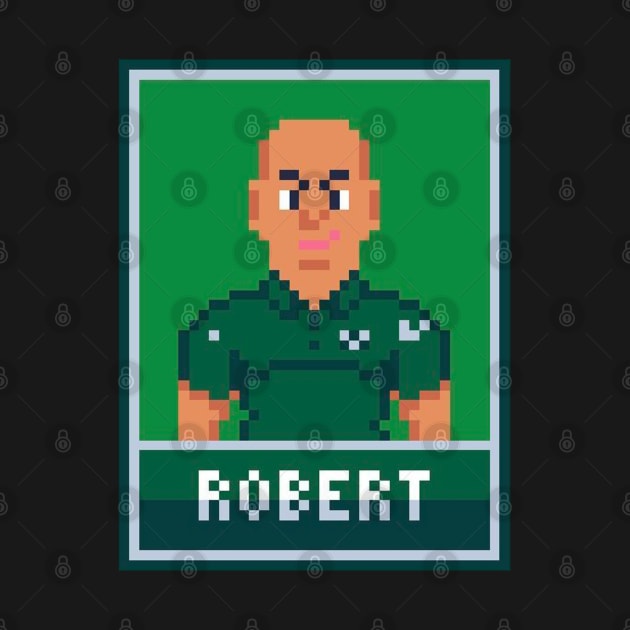 Robert saleh 8bit by Roti Kodok Art