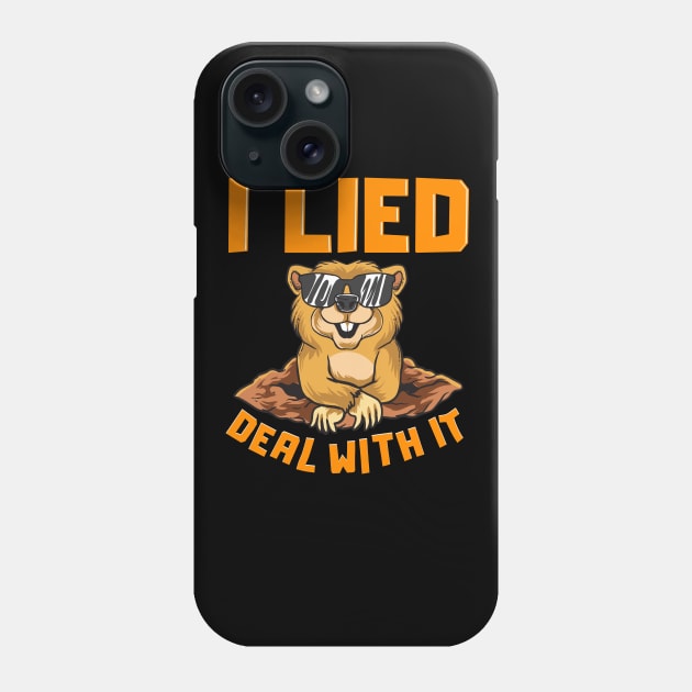 Groundhog Day Deal With It Phone Case by E