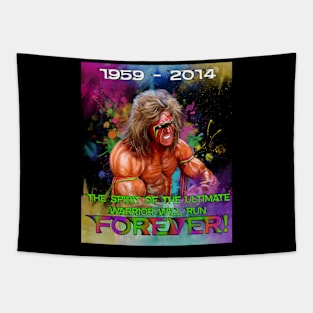 Spirit Of The Ultimate Warrior Tapestry