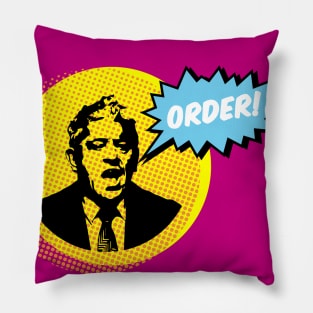 John Bercow - Order! Comic Style Pillow