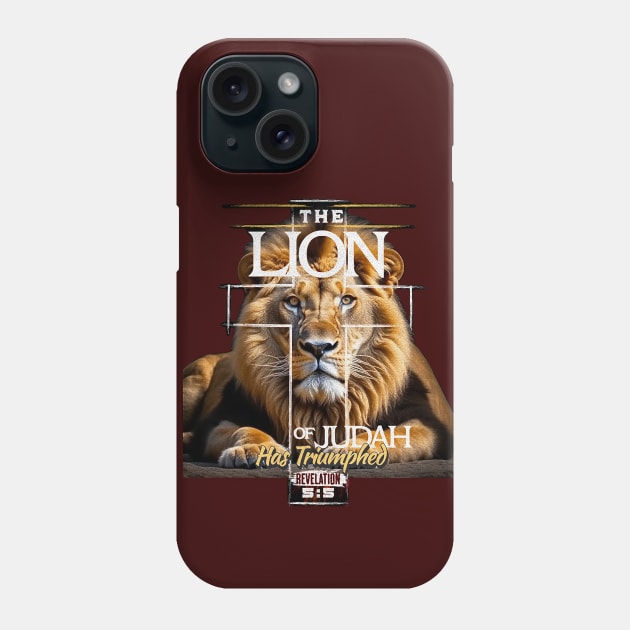 The Lord of Judah has triumphed Phone Case by the L3 Studio