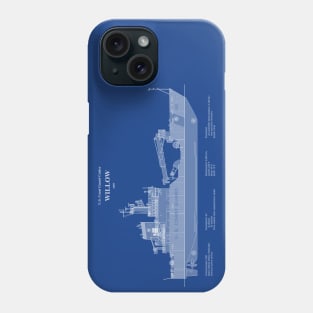 Willow wlb-202 United States Coast Guard Cutter - ABD Phone Case