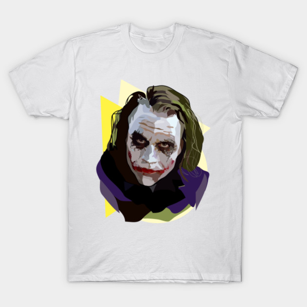 Heath Ledger Joker Heath Ledger Joker T Shirt Teepublic