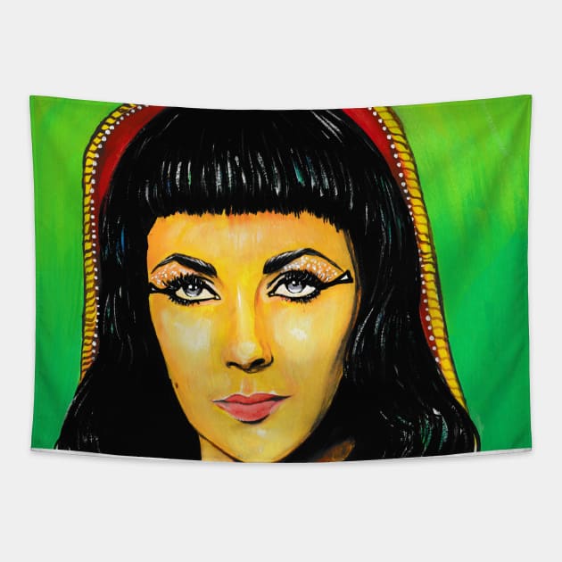 Cleopatra Tapestry by Svetlana Pelin